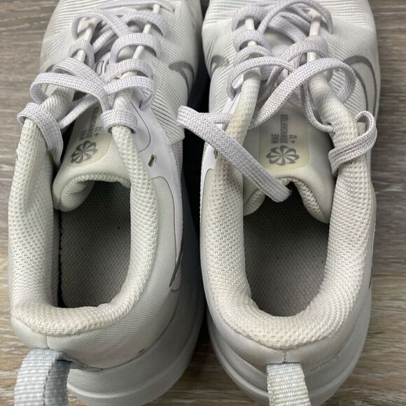 Nike Women's Downshifter White/Platinum 12 Running Shoes DD9294-100 Size 6.5 - Picture 8 of 9